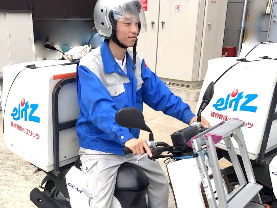 巡回清掃スタッフ 業務内容1