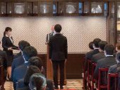 入社式