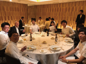 報奨旅行1班の食事会1